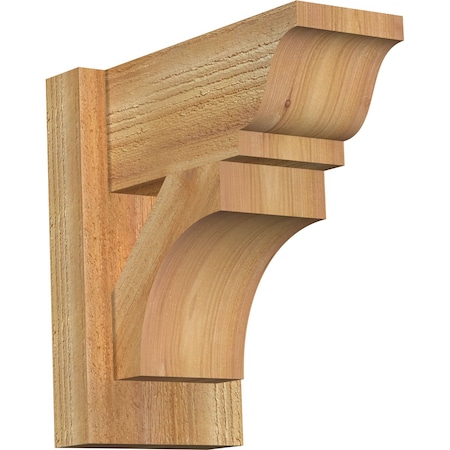 Ekena Millwork Westlake Traditional Rough Sawn Outlooker, Western Red Cedar, 6"W x 12"D x 12"H OUT06X12X12WTL01RWR